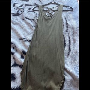 Green dress